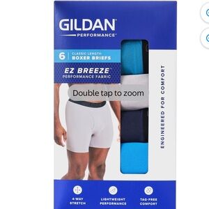 New Gildan Performance Men's EZ Breeze Boxer Brief Underpants